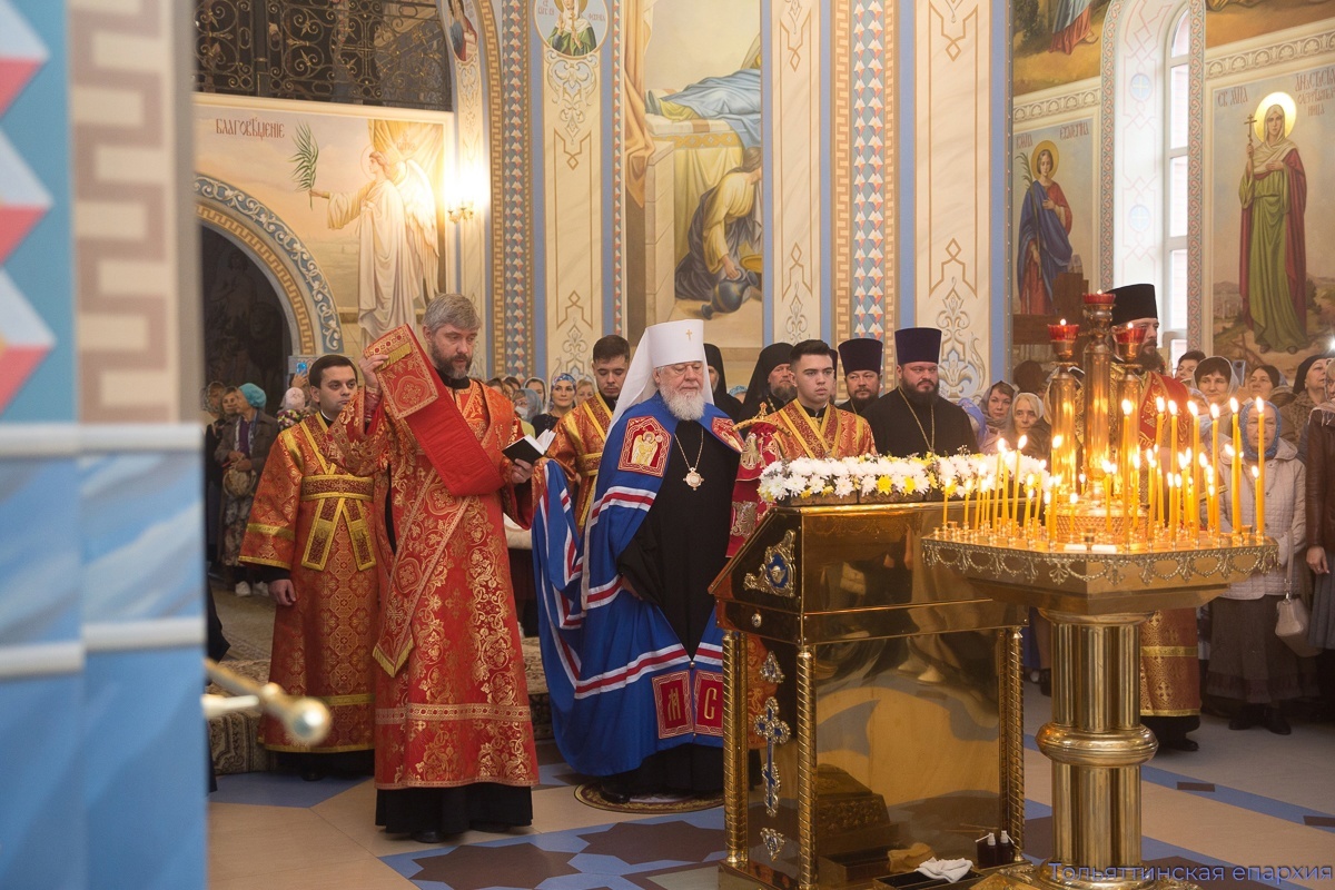НАСТОЯТЕЛЬ ХРАМА ПРОТОИЕРЕЙ ДИМИТРИЙ ЛЕСКИН ПРИНЯЛ УЧАСТИЕ В ТОРЖЕСТВАХ ПО СЛУЧАЮ 25-ЛЕТИЯ ВОСКРЕСЕНСКОГО МУЖСКОГО МОНАСТЫРЯ ГОРОДА ТОЛЬЯТТИ
