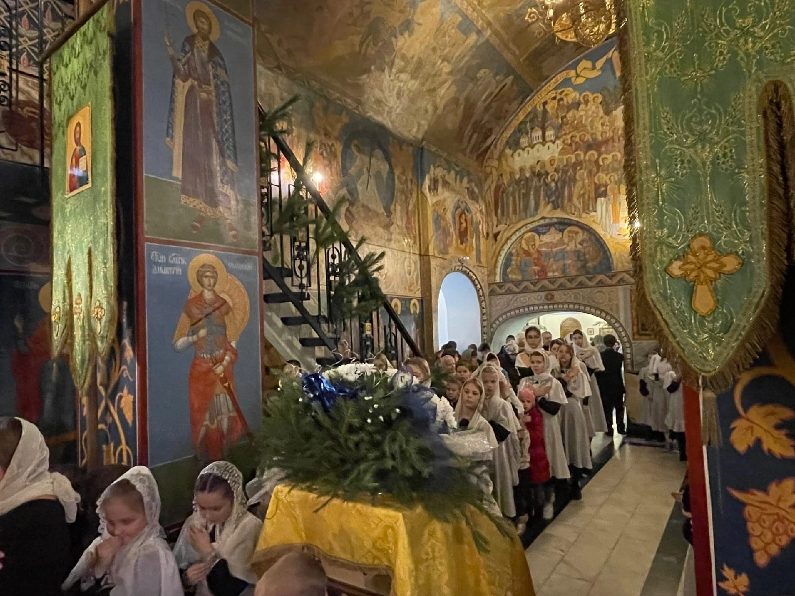 СОСТОЯЛАСЬ ОБЩЕГИМНАЗИЧЕСКАЯ ЛИТУРГИЯ