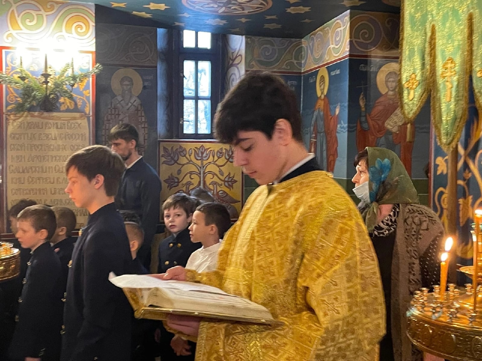 СОСТОЯЛАСЬ ОБЩЕГИМНАЗИЧЕСКАЯ ЛИТУРГИЯ