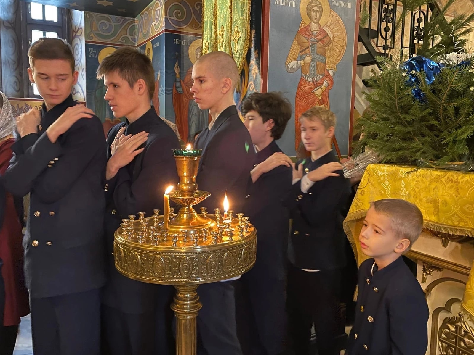 СОСТОЯЛАСЬ ОБЩЕГИМНАЗИЧЕСКАЯ ЛИТУРГИЯ