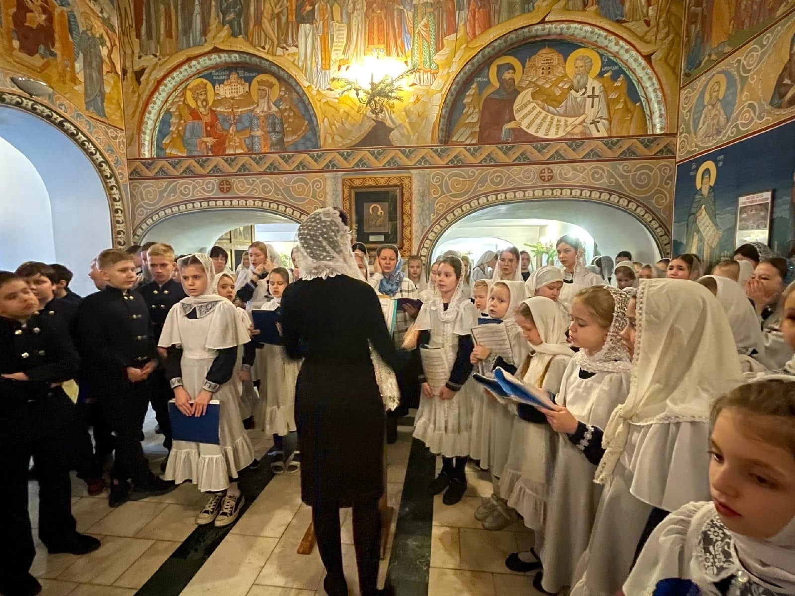 СОСТОЯЛАСЬ ОБЩЕГИМНАЗИЧЕСКАЯ ЛИТУРГИЯ