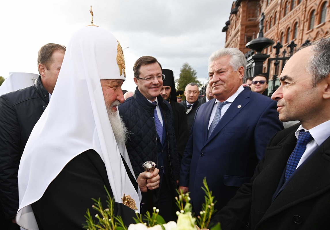СВЯТЕЙШИЙ ПАТРИАРХ КИРИЛЛ ПОСЕТИЛ ПОВОЛЖСКИЙ ПРАВОСЛАВНЫЙ ИНСТИТУТ В ТОЛЬЯТТИ