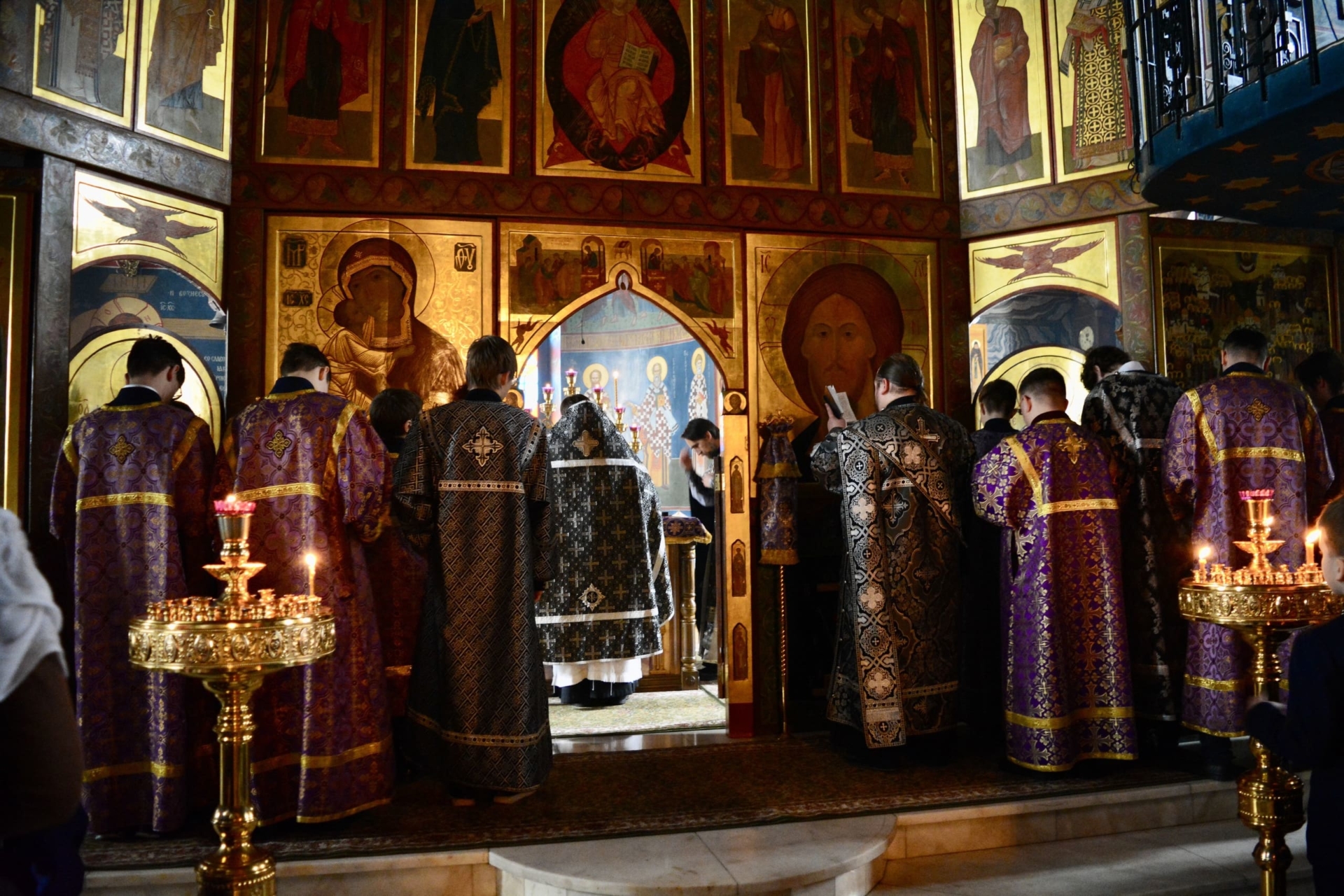 Состоялась гимназическая литургия Преждеосвященных Даров