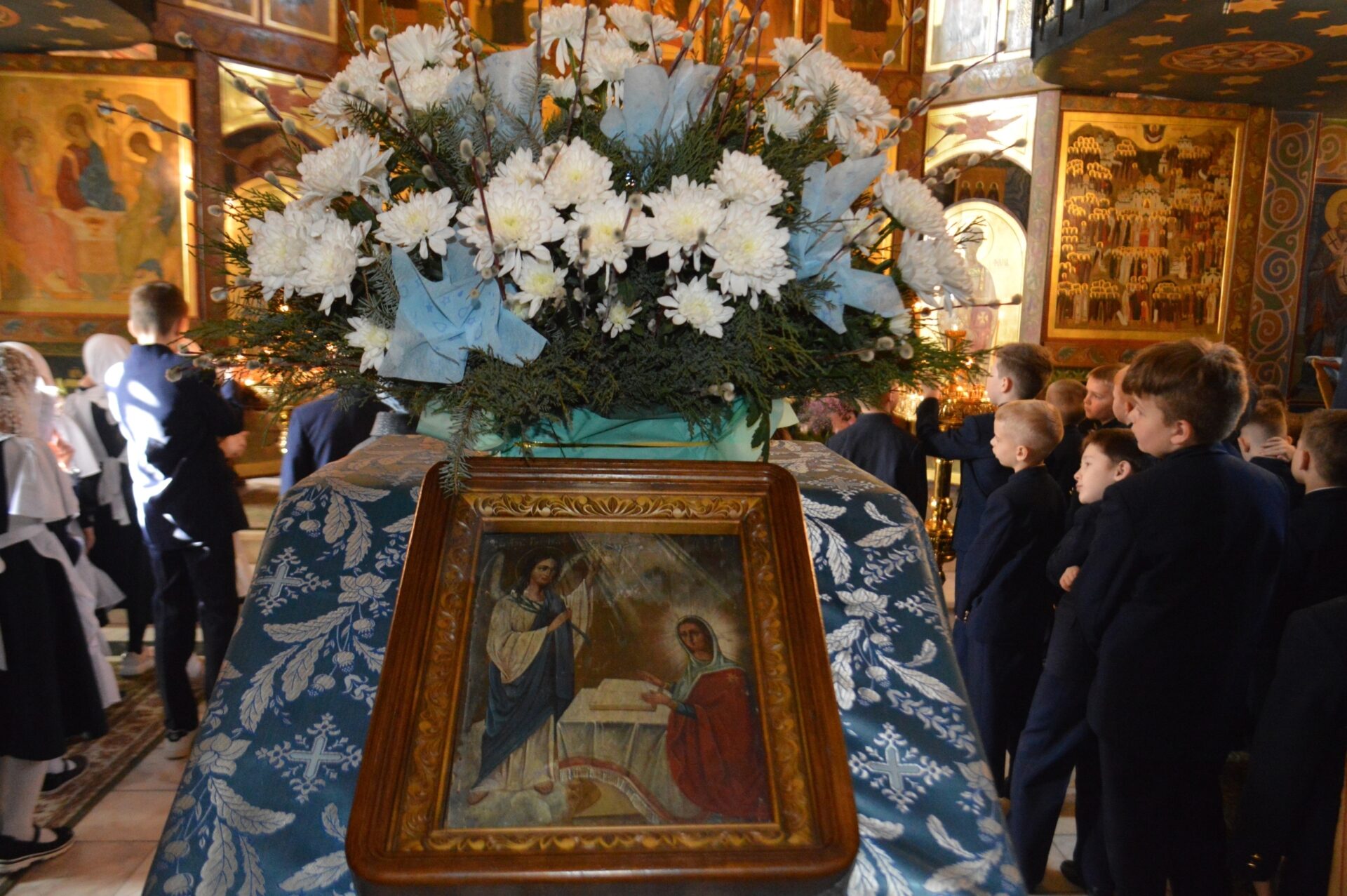 С праздником Благовещения Пресвятой Богородицы!