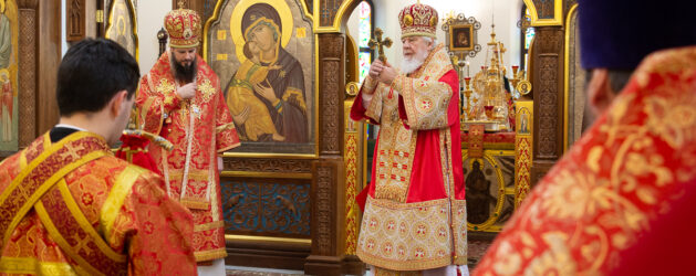 МИТРОПОЛИТ САМАРСКИЙ И НОВОКУЙБЫШЕВСКИЙ СЕРГИЙ ПОЗДРАВИЛ ПРОТОИЕРЕЯ ДИМИТРИЯ ЛЕСКИНА С 25-ЛЕТИЕМ СЛУЖЕНИЯ