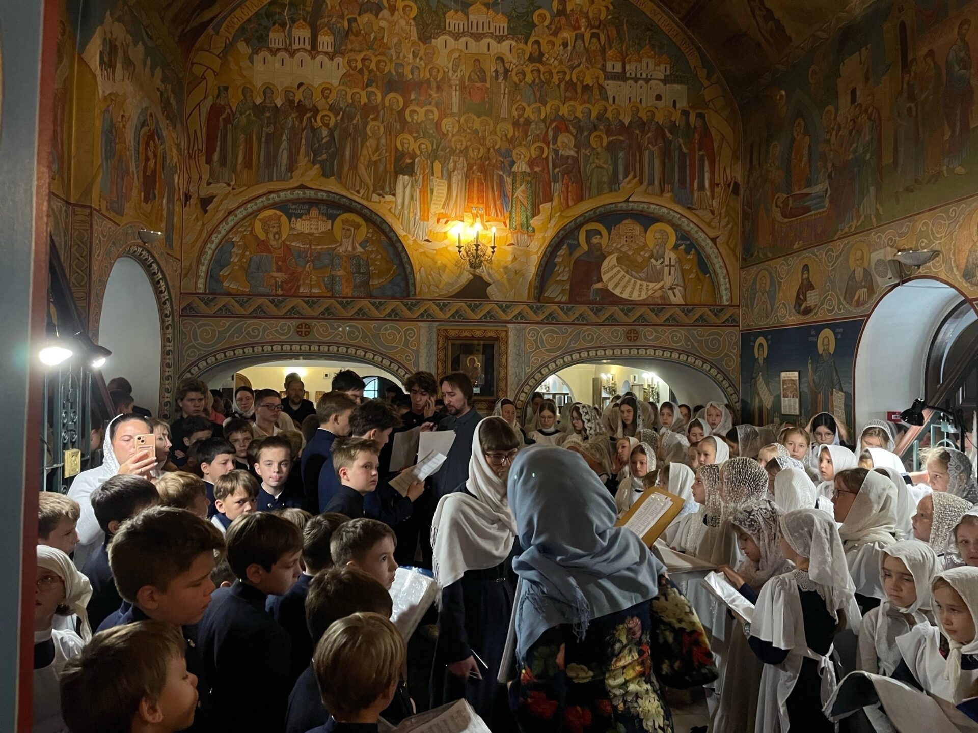 Детская литургия на праздник Рождества Пресвятой Богородицы