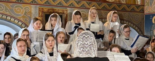 В храме Всех святых, в земле Русской просиявших, состоялась Литургия Преждеосвященных Даров